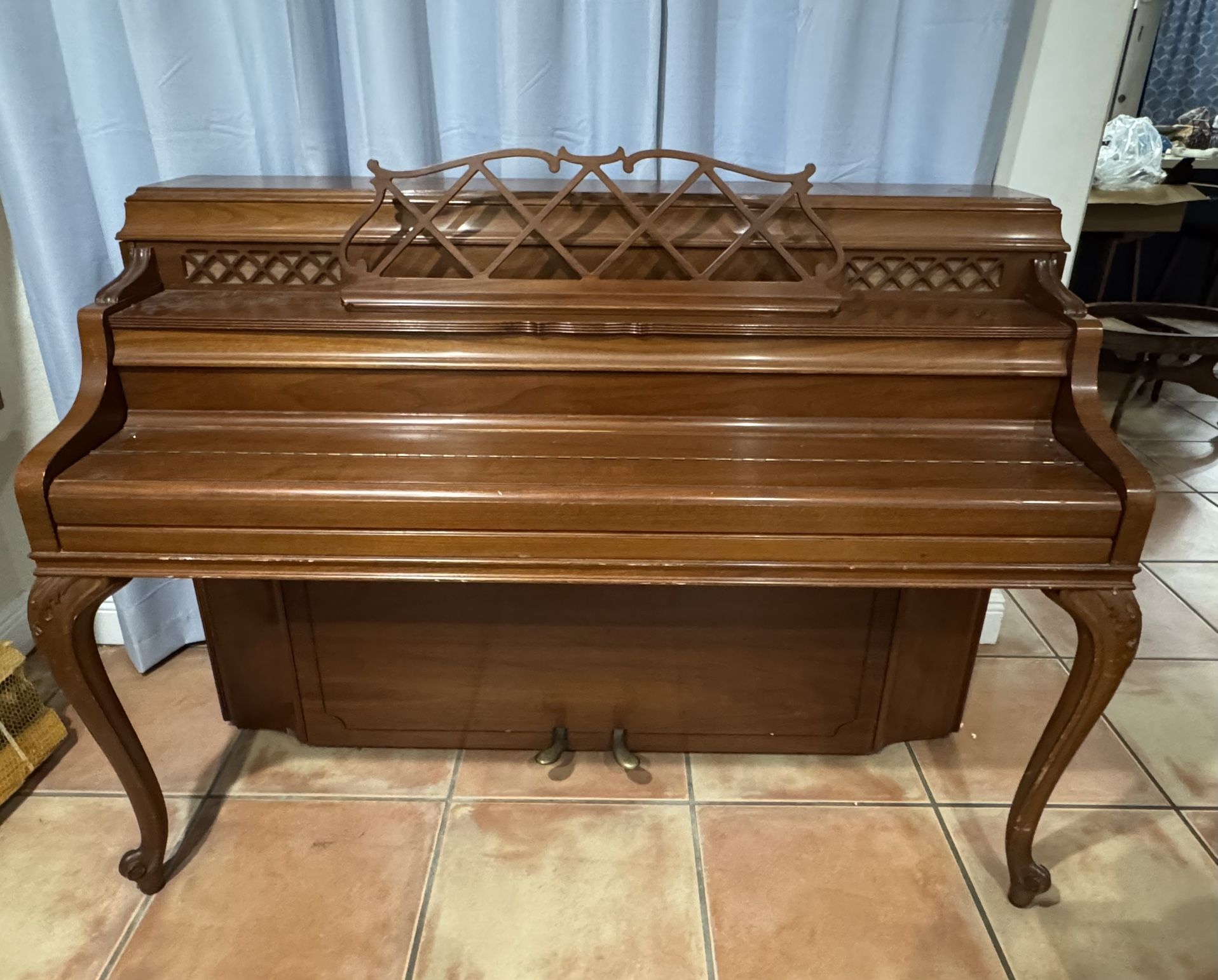 1973 Steinway and Sons Upright Piano