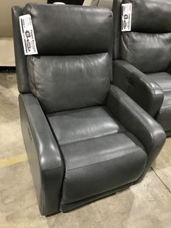 Leather Power Recliner
