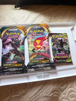 Pokémon TCG Booster Packs Lot of 3
