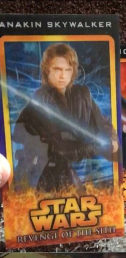 Star Wars collector cards
