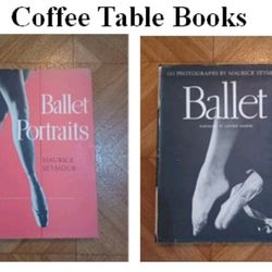 Vintage Ballet Coffee Table Books by Maurice Seymour