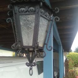 Wrought Iron Light