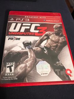 PS3 UFC #3 undisputed