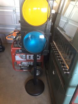 Vintage Stop Sign Light (Working Condition)