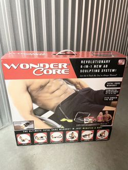 New Wonder Core Revolutionary 6-in-1 AB Sculpting System 
