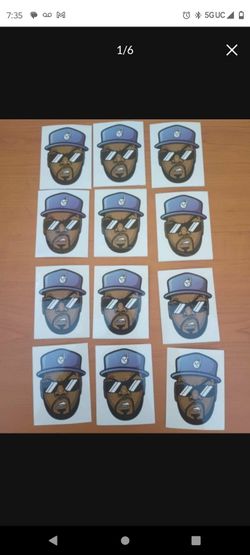 ICE CUBE STICKERS