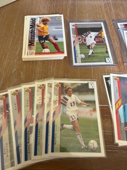 Lot of 1994 World Cup upper deck cards MLS topps panini prizm