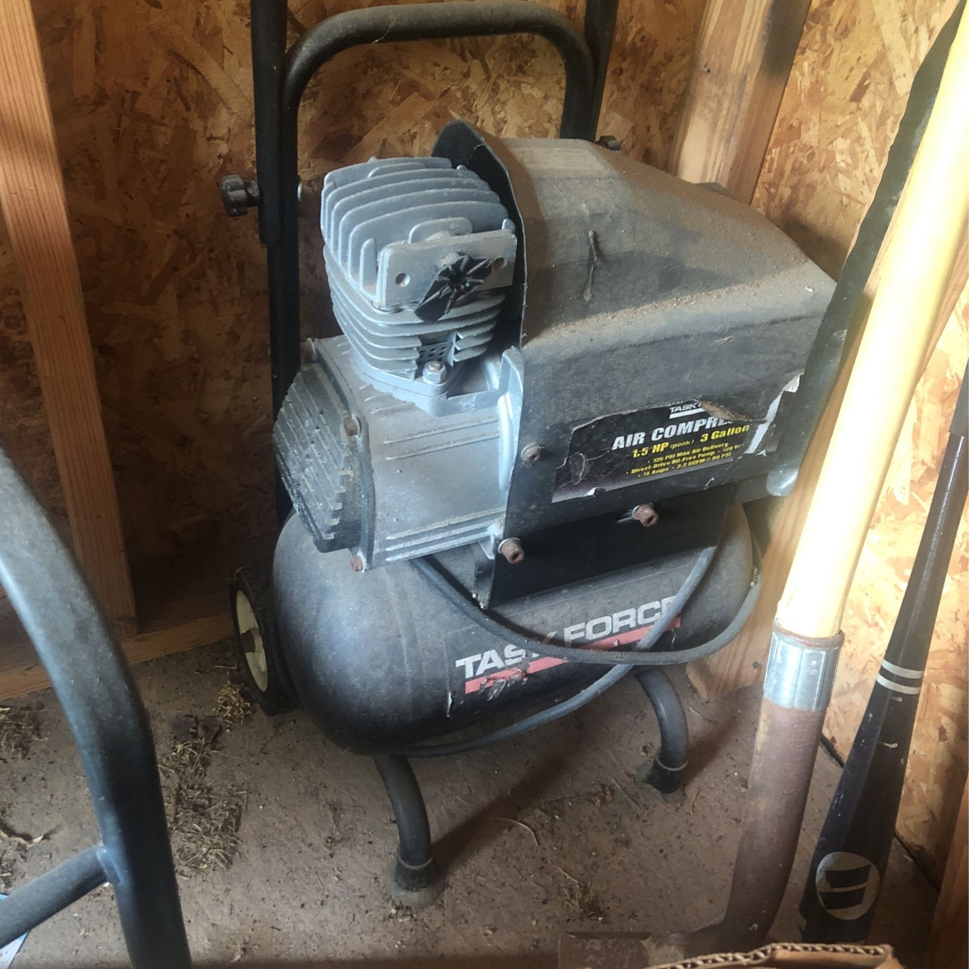 3 Gallon Air Compressor With Wheels