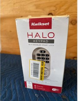 Kwikset
HALO Satin Nickel Keypad WiFi Electronic Single-Cylinder