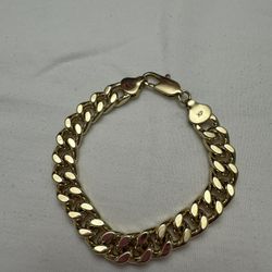 14 K Laminate Bracelet 