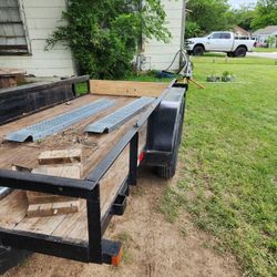 12ft X 5.5 Ft Tandem Axle Trailer 