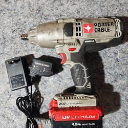PORTER CABLE 1/2 INCH CORDLESS IMPACT 