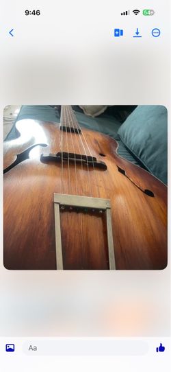 Vintage Silvertone Model 319 Archtop Guitar – Made in USA
