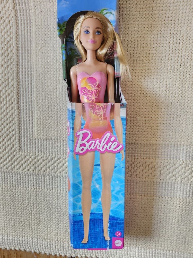 Mattel Barbie Doll – Blonde Hair – Swimsuit Edition – New in Box