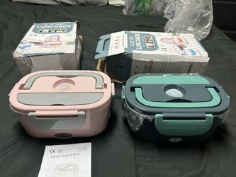 Electric Heating Lunch Box Portable for Car Office Food Warmer Container