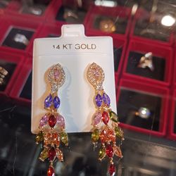 Goldplated CzEarrings On Sale