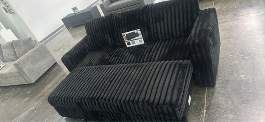 Jumbo corduroy couch new in box
