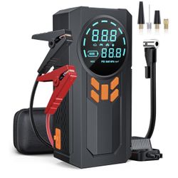 NEW Car Jump Starter w/ Air Compressor – 5000A, 160PSI – (New in Box)