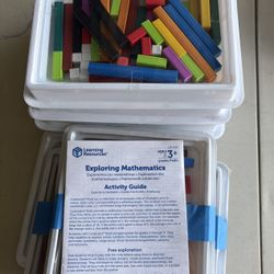 Learning Resources Cuisenaire Rods Math Manipulative Set 