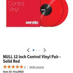12 Inch Serato Control Vinyl 