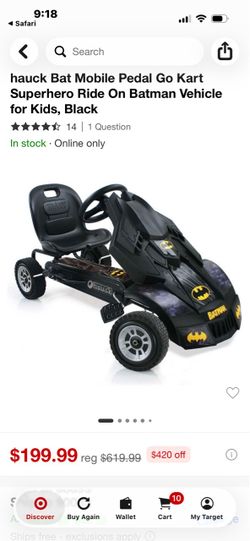 Hauck Batman Pedal Go Kart for Kids