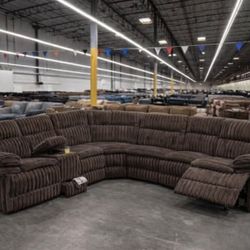 💥 Brand new Brown Sectional recliner sofa 🛋️ 