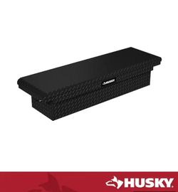 Husky
72 in. Crossover Truck Tool Box in Aluminum, w/ Low Profile for Full Size Trucks, in Black