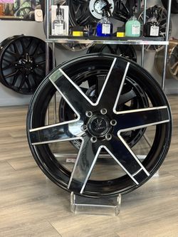 24” Verde Invictus Wheels 24x10 +35 – Range Rover BMW X5 X6 GLE GLS Explorer Charger