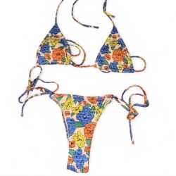 Floral bikini set 