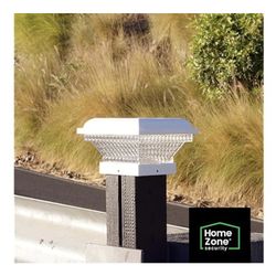 🆕 Home Zone Security Adjustable Solar Post Cap Lights – 2 Pack – NEW ☀️💡