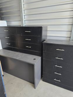 Dresser and chest $100