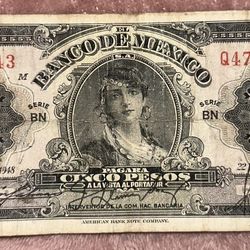 Old Mexican Bills 