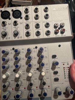 Audio mixer  never used