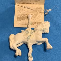 A Statuette Of A Horse