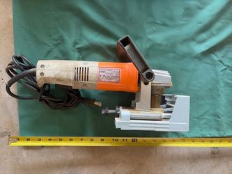 Chicago Electric 4" Plate Biscuit Cutter Jointer Model 38437 Tested Works - 6 Amp