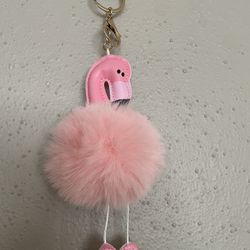 Flamingo Keychain Pink New - 2$