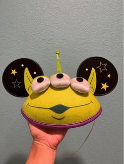 Disney Parks: Green Alien Man Ear Hat