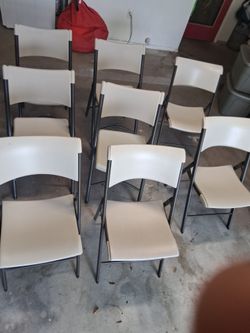 Folding chairs
