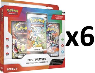 Pokemon First Partner Series 2 Factory Sealed Case (6 Boxes)