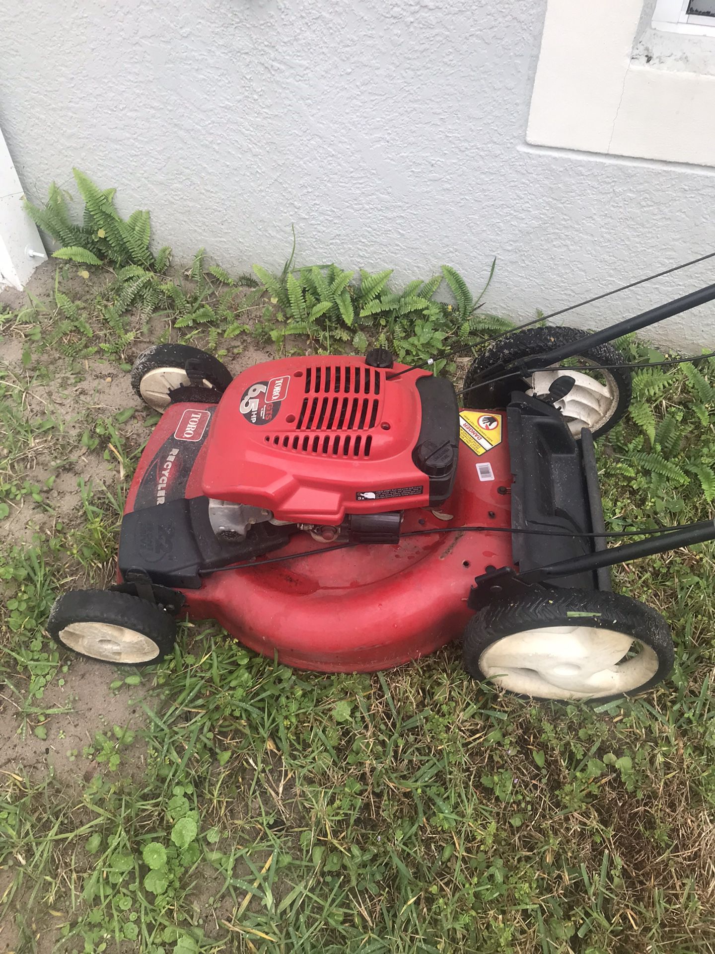 Toro 6.5hp Self Propelled Lawn Mower 