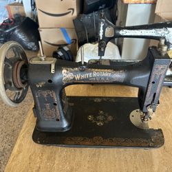 2 Vintage Antique Sewing Machines