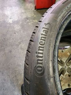 Very Good Pair of 235/40R18 continental procontact RX just$140 free Installation Only At GM Bros Garage In S El Monte Ca