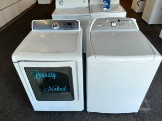 Washer and dryer set