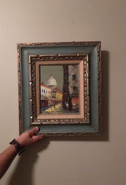 Paris Oil Painting
