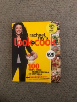 Rachael Ray’s look plus cook book with over 600 photos