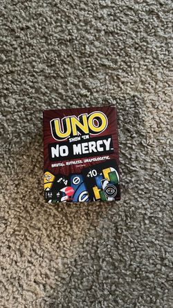 UNO Show 'Em No Mercy Card Game