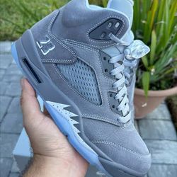 Nike Air Jordan 5 Wolf Grey Preorder Men’s and Kids