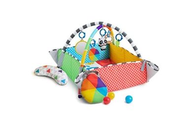 Baby Einstein Patch's Playspace Activity Play Mat & Ball Pit Gym with Music, Age Newborn+