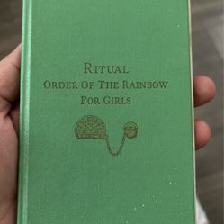 Ritual Order Of The Rainbow For Girls 