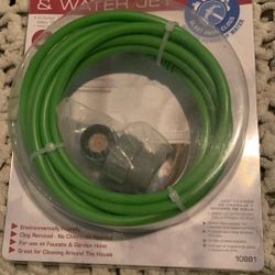 Danco Drain Opener & Water Jet 10tf Hose